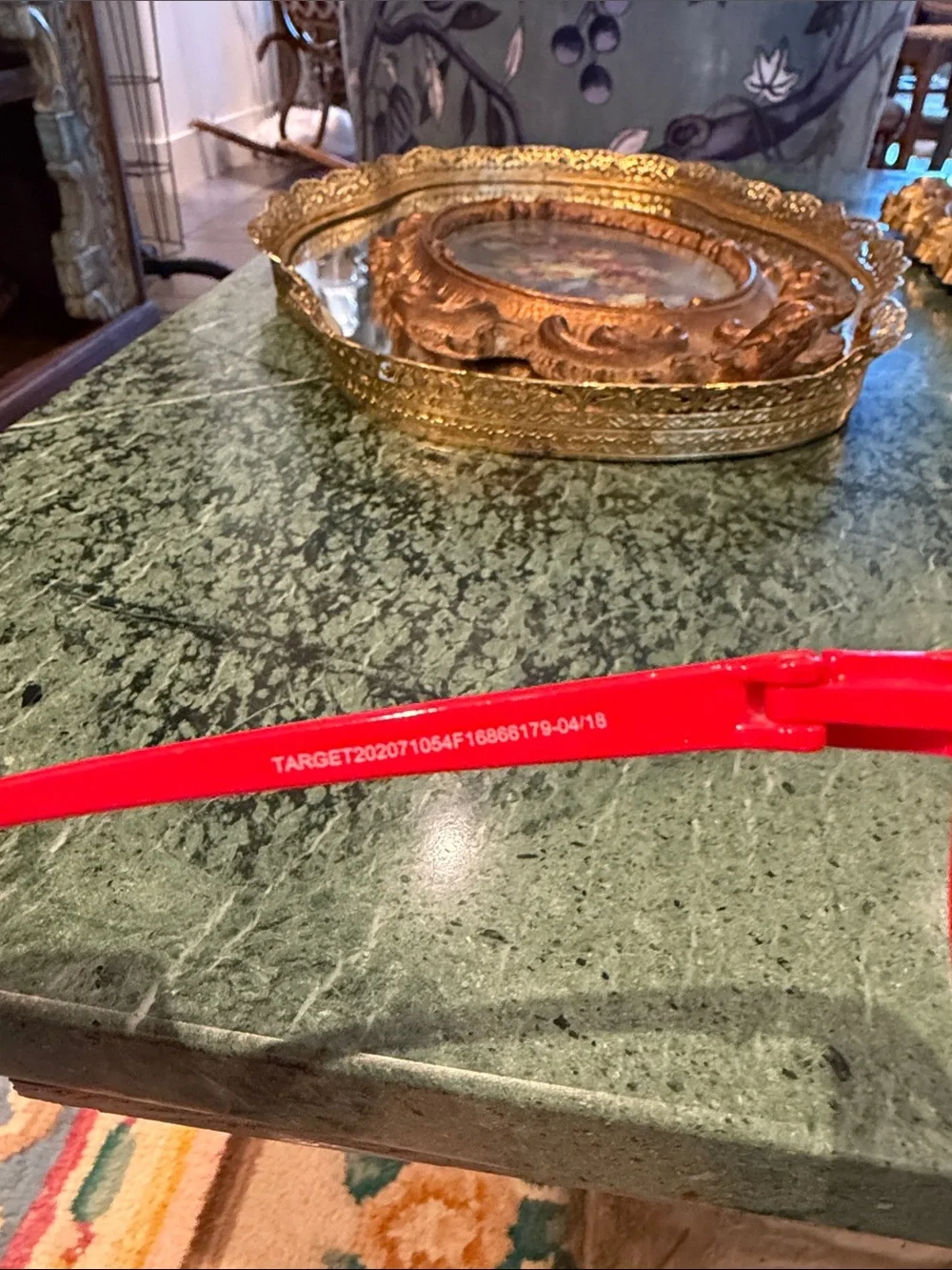 😎Very Cool ~ Target ~ Kids Red Frame Sunglasses with Pink/Reflective Lenses